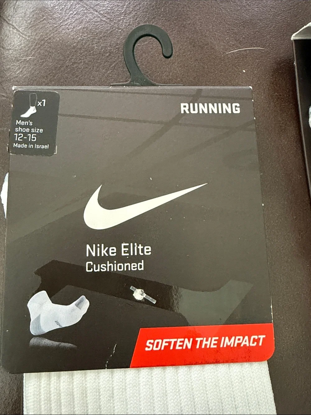 5 NWT Nike elite running cushion socks shoe size 12-15